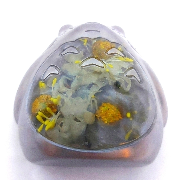 One Of A Kind Handcrafted Resin Totoro Figurine - Picture 3 of 5
